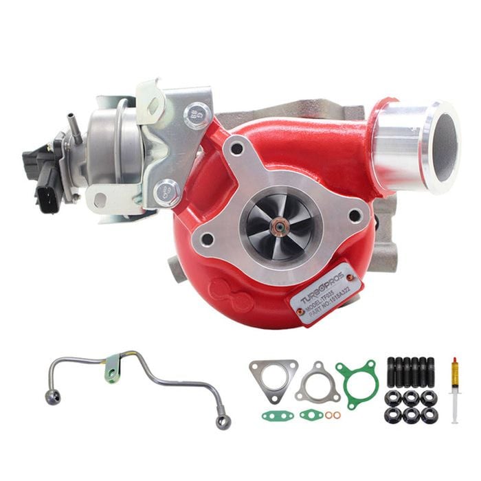 Gen1 High Flow Turbo Charger With Genuine Oil Feed Pipe For Mitsubishi Triton Mr 4n15 2.4l 2019 Onwards