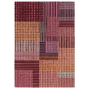 The Rug Connection Asiatic Aspect Red 290x200cm - Large Hand Tufted Wool Indoor Floor Rug
