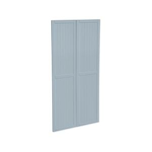 Kaboodle 900mm Country Danish Blue Pantry Doors - 2 Pack
