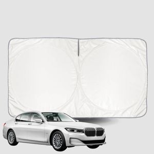 Windscreen Sun Shade for BMW 7 Series (G11 G12)2015-2022 Universal Fit Window Visor UV Block
