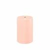 Deluxe Homeart Flameless Candle - Light Pink 10 x 15cm