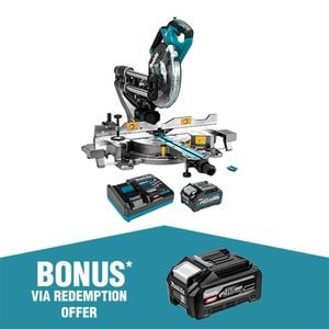 Makita 40V XGT 216mm Mitre Saw Kit LS002GM101