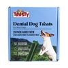Trusty Star Shaped Mint Flavoured Hard Chew Stick Dog Treats - 28 Pack