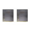 2PK Serenity Vivid Black Oudh Scent Home Fragrance Candle Jar 230g