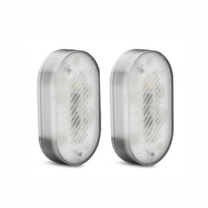 Decathlon - Twin-Pack Usb Clip Front/Rear Bike Lights Sl510 - Black - One Size