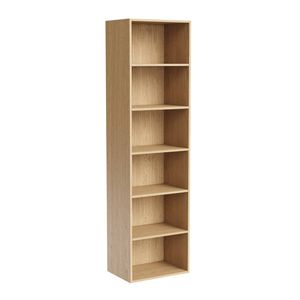 Kaboodle 200-299mm Honey Oak Customisable Deep Tall Pantry Open Shelf