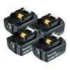 Makita 18V 6.0Ah Four Pack B-90928