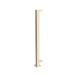 ProtectorAl 1010mm Primrose Aluminium Flanged End Balustrade Post