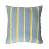 Marquee 45cm Blue/Yellow Stripe Outdoor Cushion