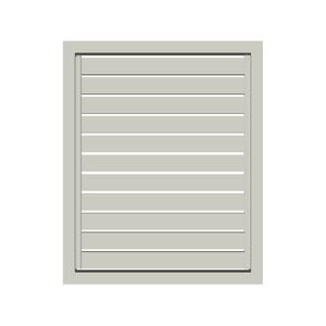 Sector Panel Fencing 1.2m x 900mm Titania Fencing Slatted Gate