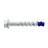 DeWALT 6 x 50mm Blue Tip Galvanised Hex Screw Bolt - 100 Pack