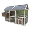 Xxl Superior Farmhouse Chicken Coop With Pvc Roof 240x172x168cm