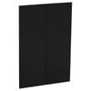 Kaboodle 900mm Blackberry Medium Modern Pantry Door - 2 Pack