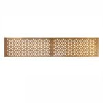 Lattice Makers 2400 x 500mm Midnight Garden Fence Extension