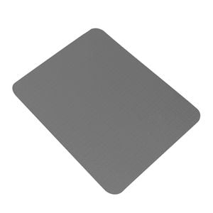 Marlow 135x114cm Square Vinyl Pvc Plastic Chair Mat In Black Colour