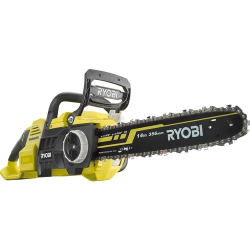 Ryobi 36V Brushless Cordless 14 35cm Chainsaw 4.0Ah Kit RCS36X4 Bunnings Australia