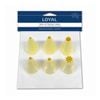 Loyal Piping Icing Nozzle Star And Plain Assorted Tube Set Of 6