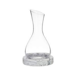 Taste Davis & Waddell Nuvolo Marble Decanter Grey & Clear 15x15x30cm/1L
