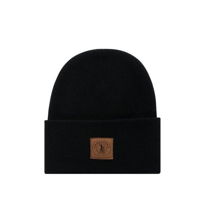 Hard Yakka Black Heritage Icon Beanie - One Size
