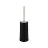 Barelli Matte Black Plastic Toilet Brush & Holder