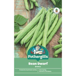 Fothergill's Bean Dwarf Bronco Vegetable Seed