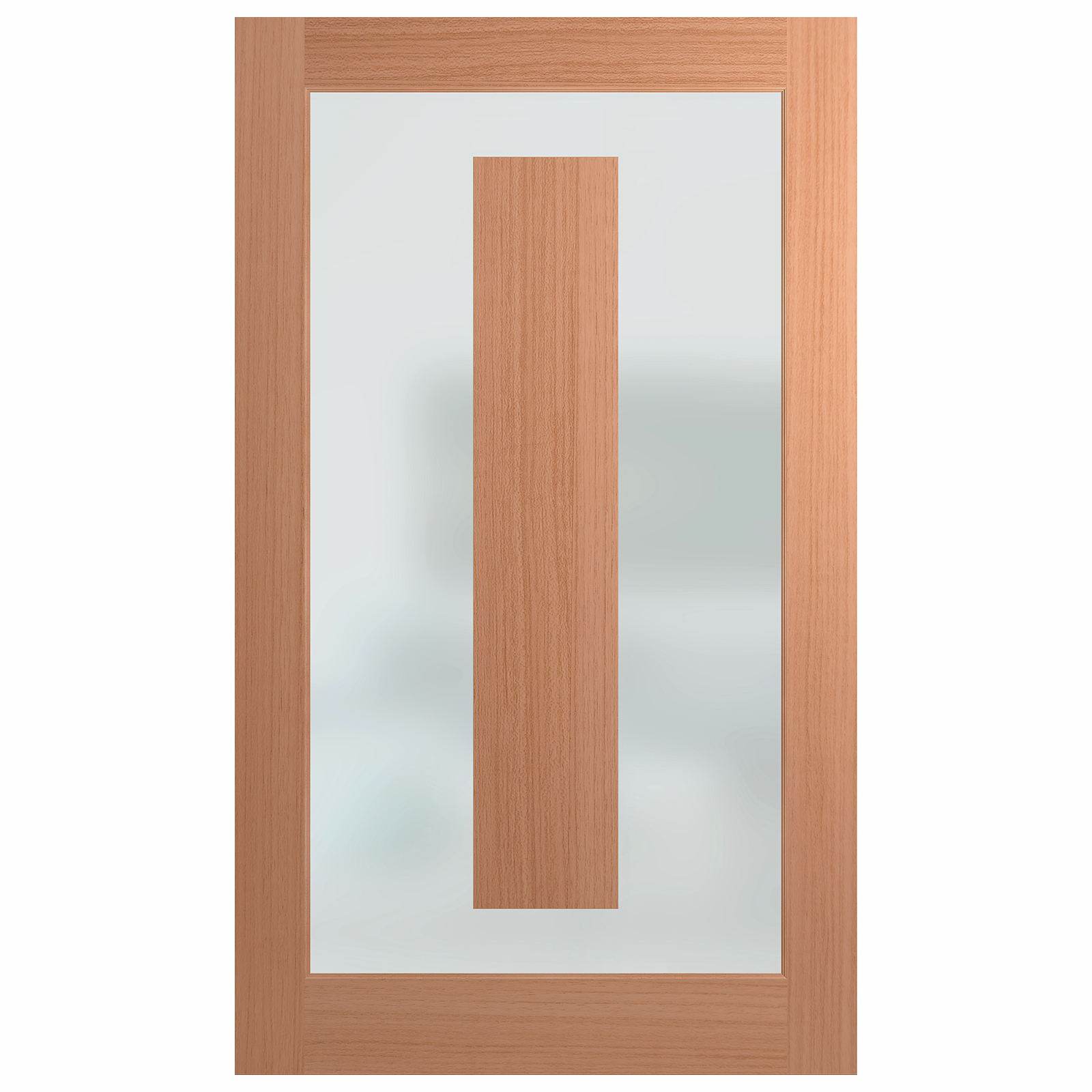 Hume 2040 x 1200 x 40mm Illusion SPM External Door XIL21 - Frost