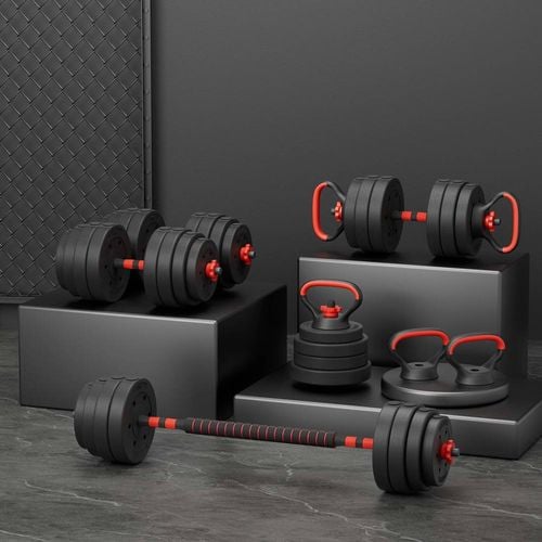 Everfit 40kg Adjustable Dumbbells Set Bunnings Australia