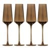 Tempa Jaxon Set of 4 Champagne Glasses 250ml Espresso