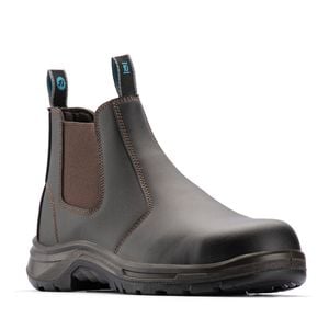 Bata Industrials Men's Brown Meteor Slip On Safety Boot -UK Size 9