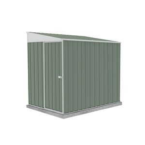 Absco Sheds 1.52 x 2.26 x 2.06m Pale Eucalypt Narrow Single Door Garden Shed