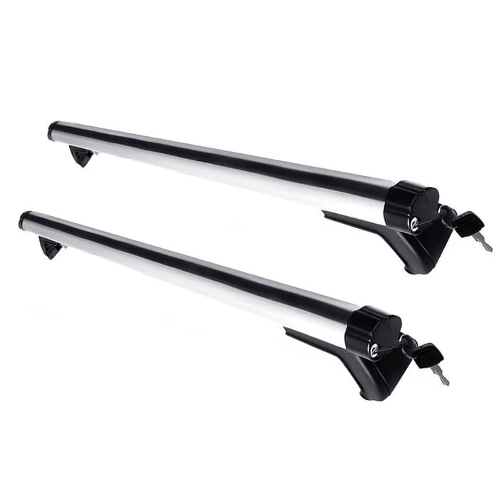 Bargene 125CM Universal Adjustable Aluminum Alloy Car Roof Rack Cross Bars Carrier Lock