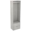Lugna 2048 x 600 x 380mm Mist Hanging 2 Drawer Storage Cabinet