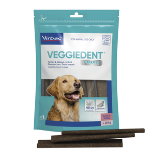 Veggiedent Fresh Large 30kg+ 15 Chews