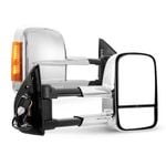 SAN HIMA Pair Chrome Extendable Towing Mirrors for Holden Trailblazer 2016-Current