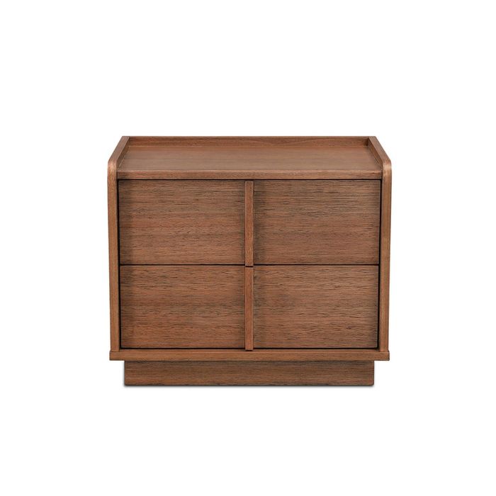 Sage Grandis Wood Bedside Table