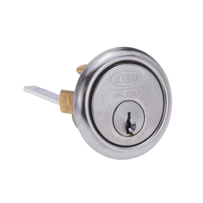 Lockwood Satin Chrome Replacement Cylinder 201 Cylinder