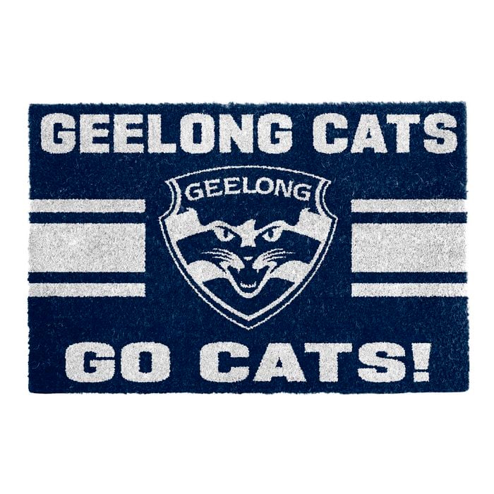 AFL 60 x 40cm Geelong Coir & PVC Doormat - Single