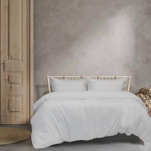 Ardor Boudior Ardor Boudoir Vintage Washed Quilt Cover Set - White - Single
