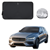 Front Windscreen Sun Shade for Volvo V60 2019 - Current Cross Country - Standard 150 x 85 cm - Black