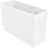 CIBO 1200mm White Matte Tonic Full Height Vanity - Cabinet Only
