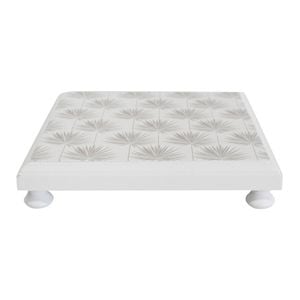 LVD Wood 20cm Pot Trivet Storage Holder Stand Rectangular - Island