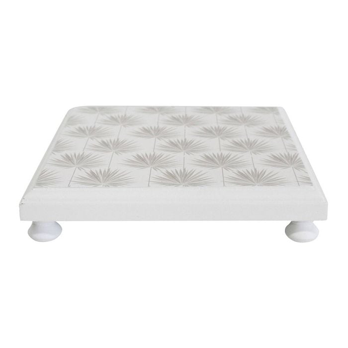 LVD Wood 20cm Pot Trivet Storage Holder Stand Rectangular - Island