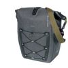 Basil Navigator Storm Mik Studs (Side) Pannier Bag Large Black