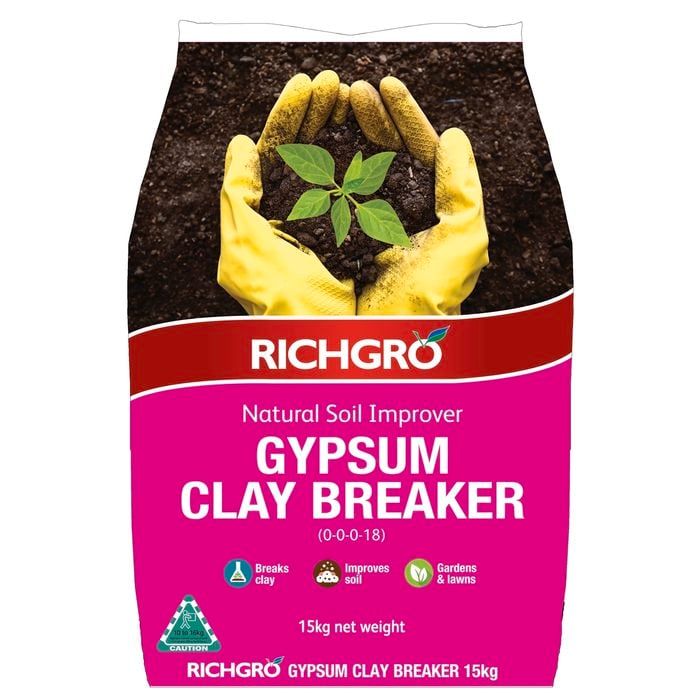Richgro 15kg Natural Gypsum Clay Breaker