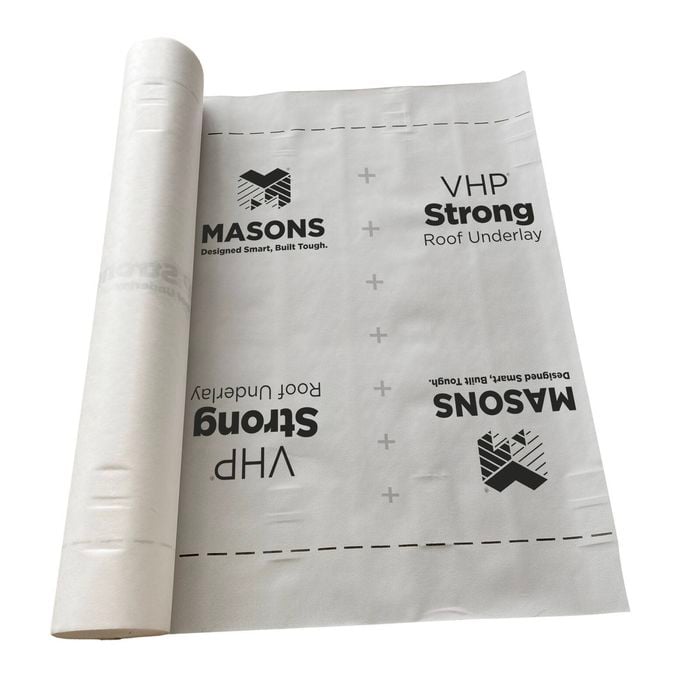Masons Roof Underlay VHP Strong 1.25m x 40m (Coverage 50m2)