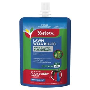 Yates 700ml Click And Grow Bindii And Clover Buffalo Lawn Weed Killer