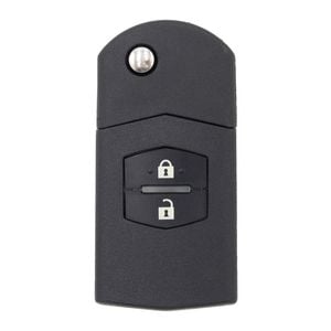TKW to suit Mazda 3, 5, 6, CX7, CX9, M6, RX8, MX5, and more - Flip Car Key Shell - 2 Button - MAZ24R Blade