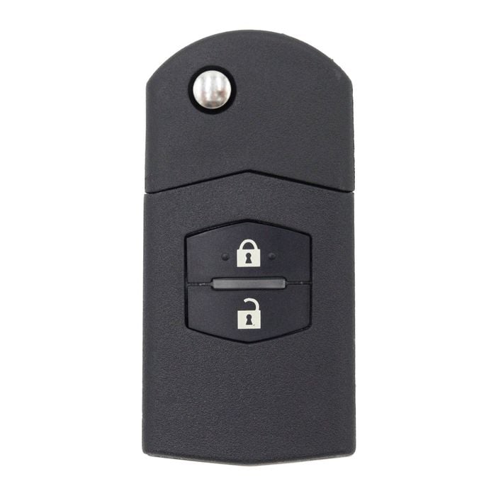 TKW to suit Mazda 3, 5, 6, CX7, CX9, M6, RX8, MX5, and more - Flip Car Key Shell - 2 Button - MAZ24R Blade