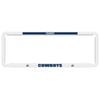 2x OFFICIAL NRL Queensland Cowboys Car Number Plate Frame Cover Surround x2