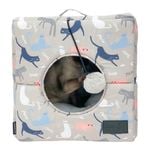 La Doggie Vita Catisse Taupe Cat Cube